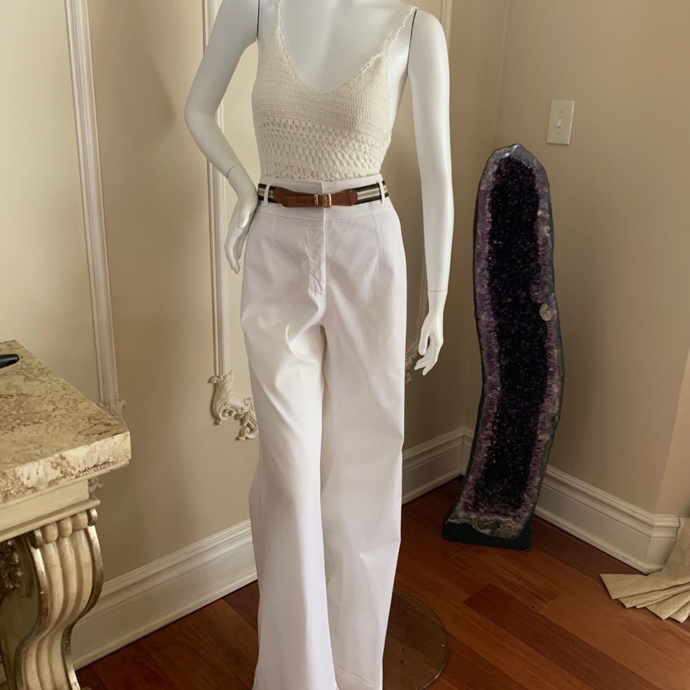 Dolce & Gabbana white Jeans with belt size 46 - Picture 11 of 16